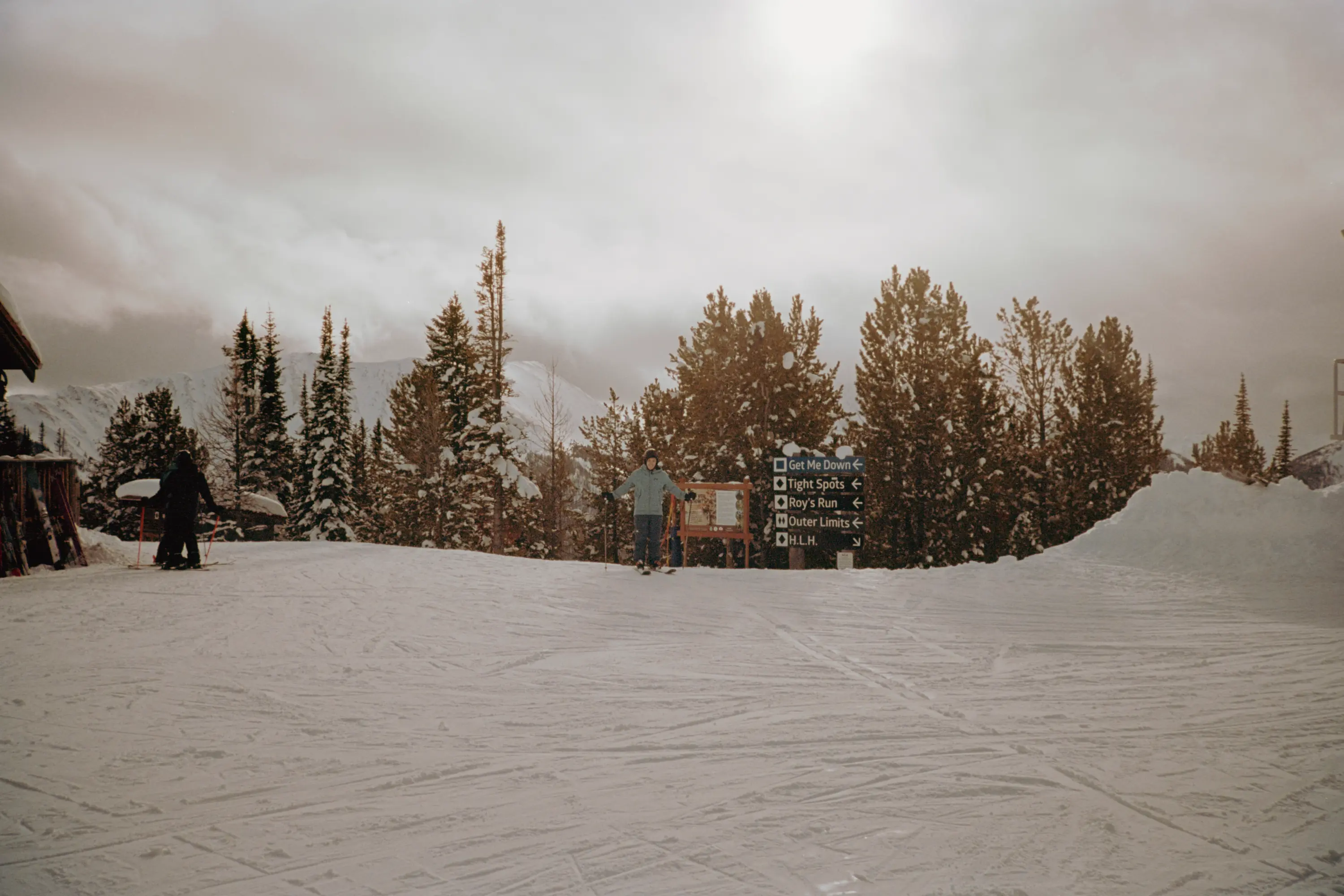 Cole at the top of Panorama