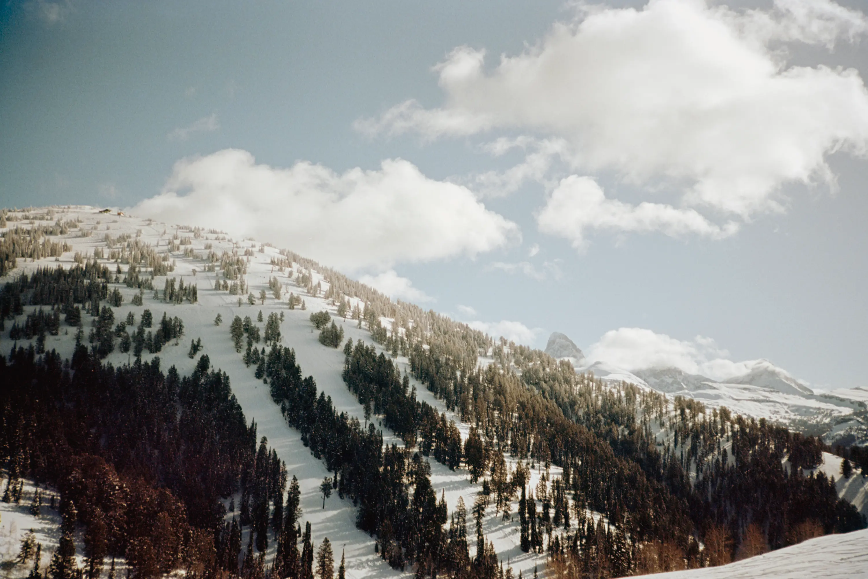 A replica of the earlier Teton shot