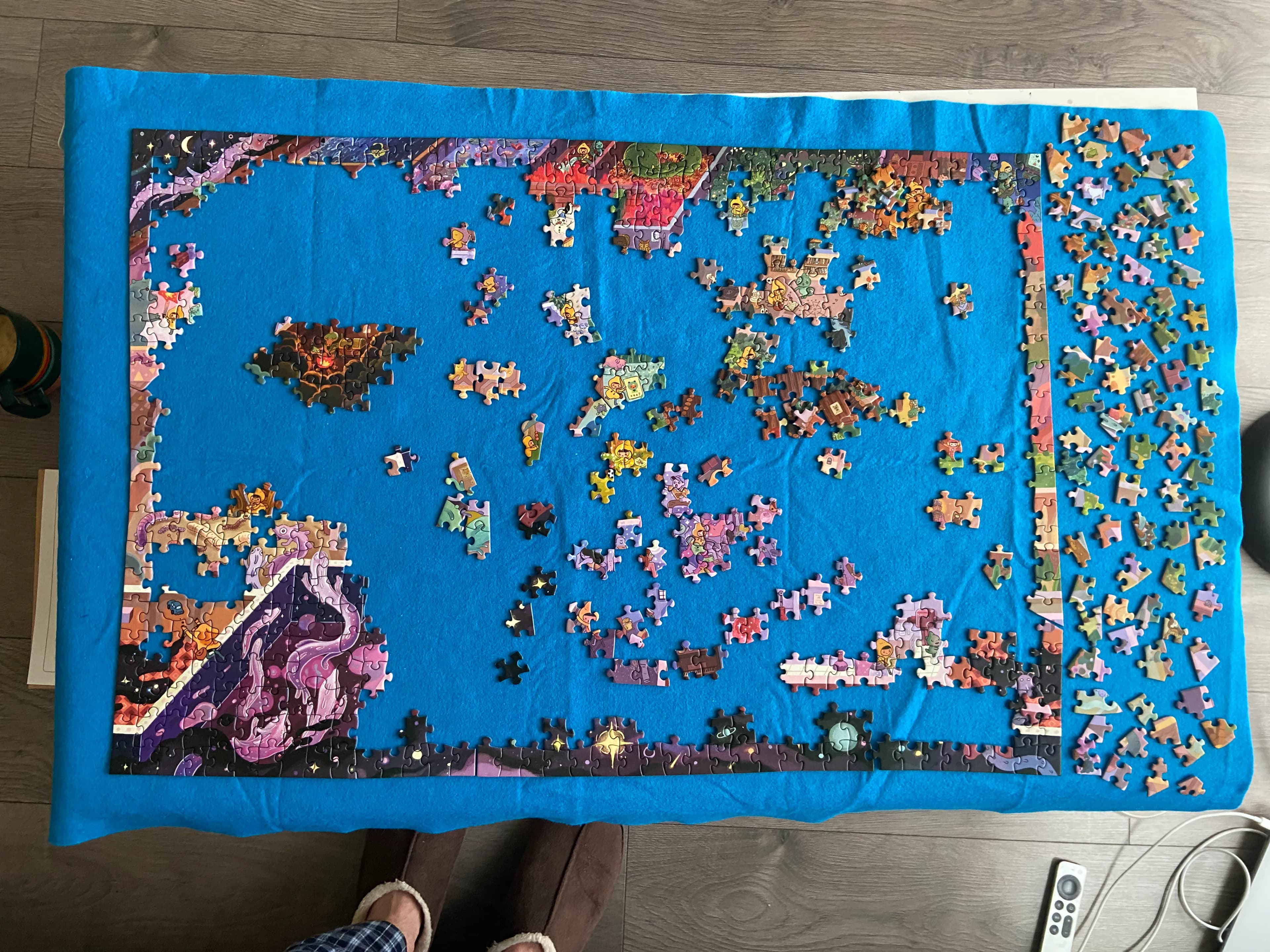 Started the puzzle