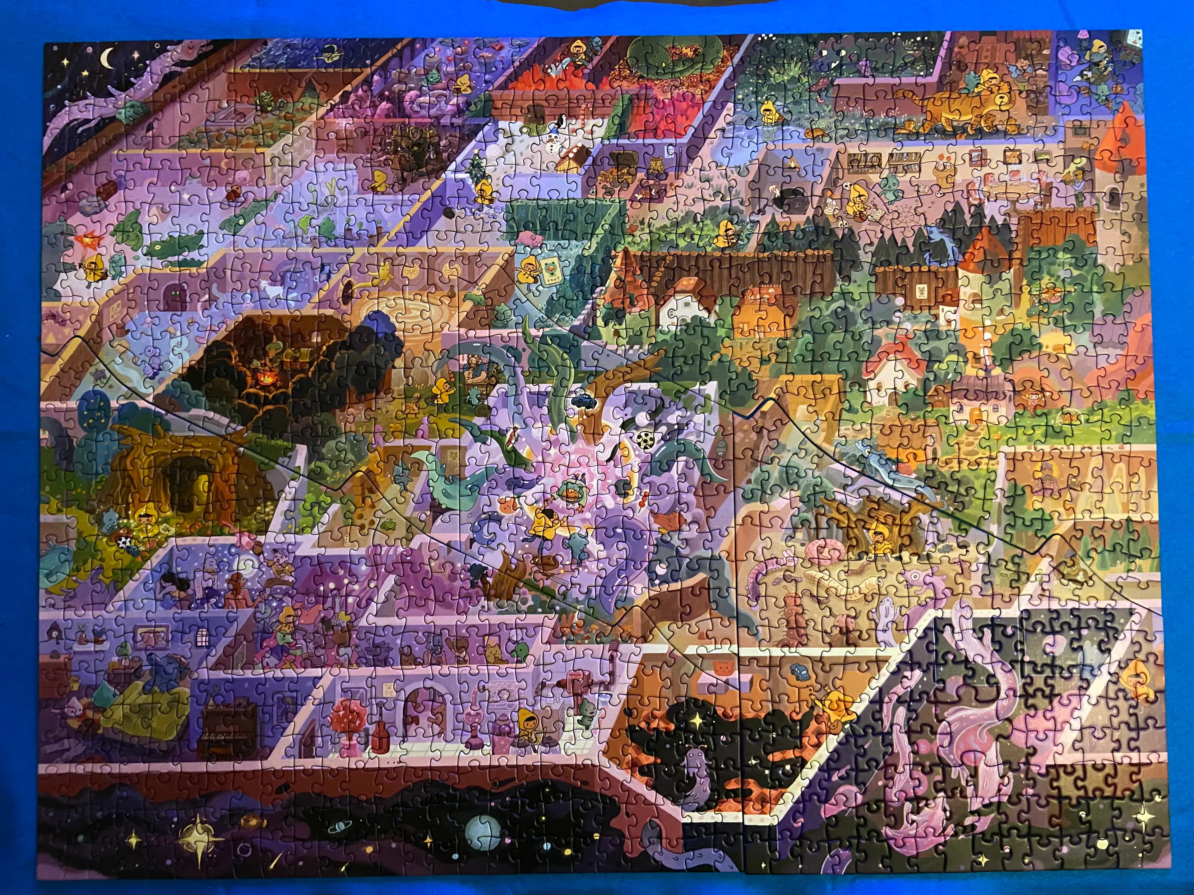 Finished the puzzle again